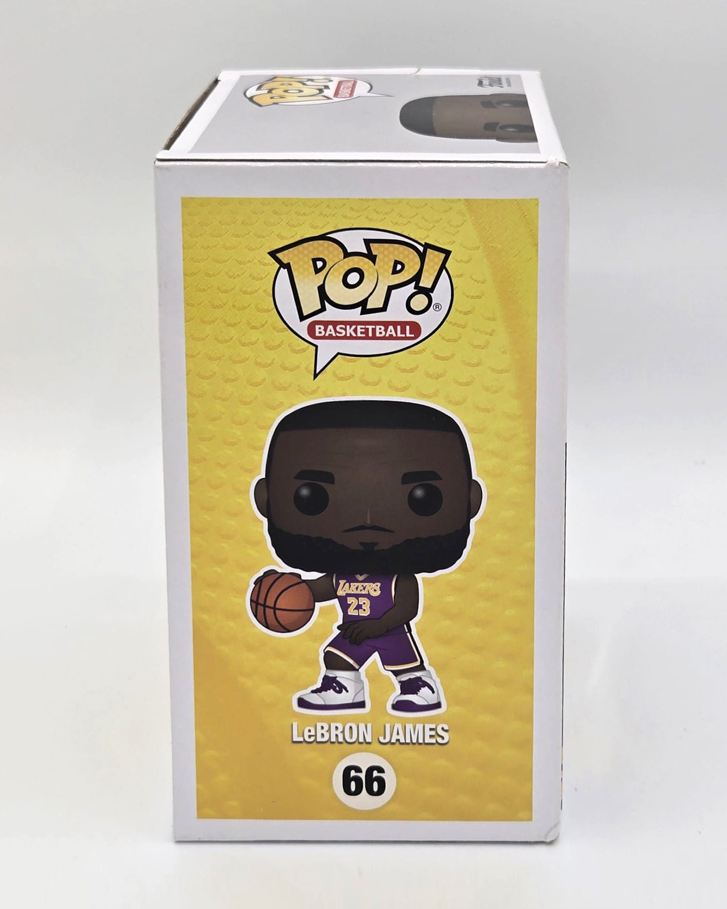 LeBron James Hand-Signed LA Lakers Funko Pop #66