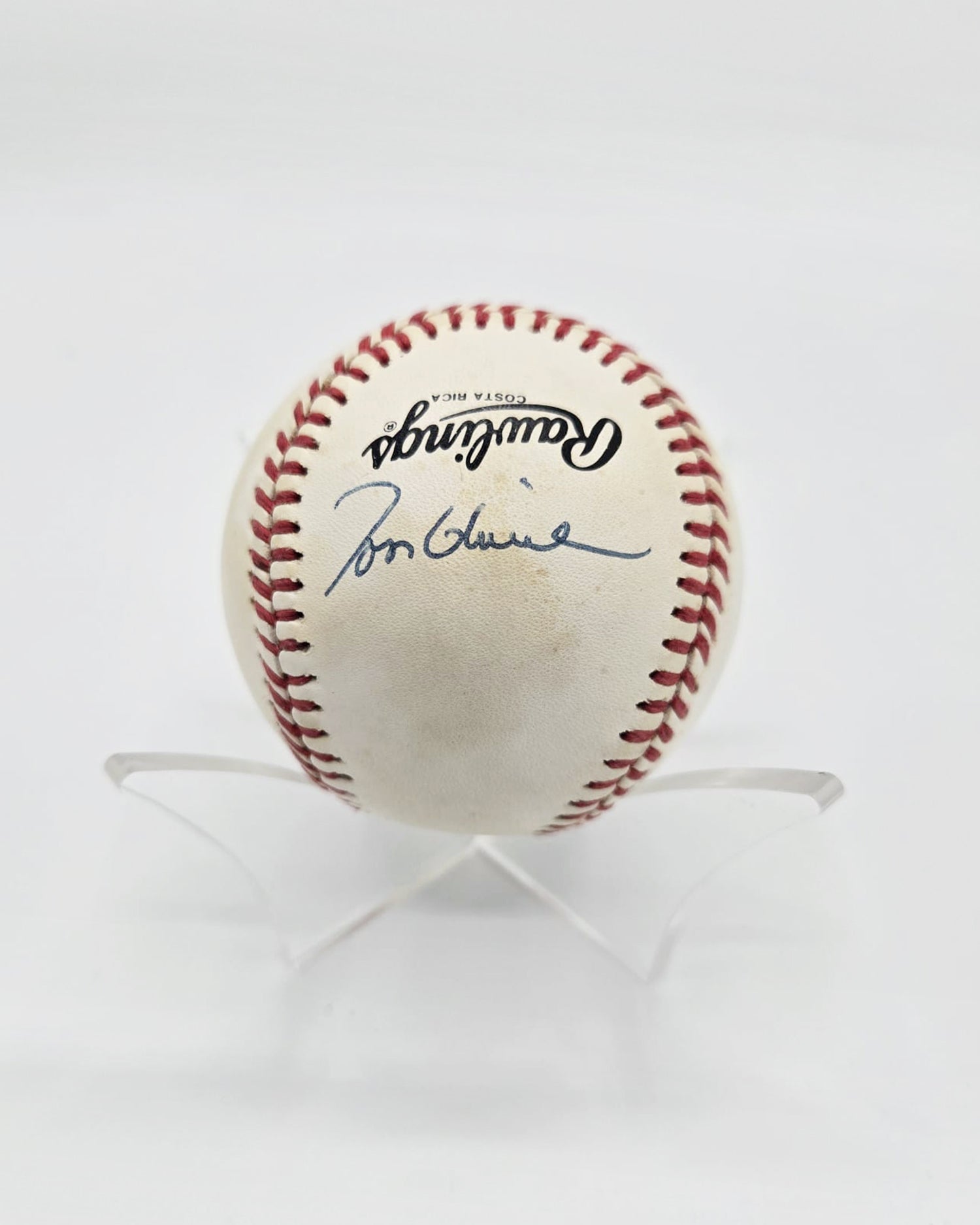 Tom Glavine Hand-Signed Atlanta Braves HOF Game-Used Baseball