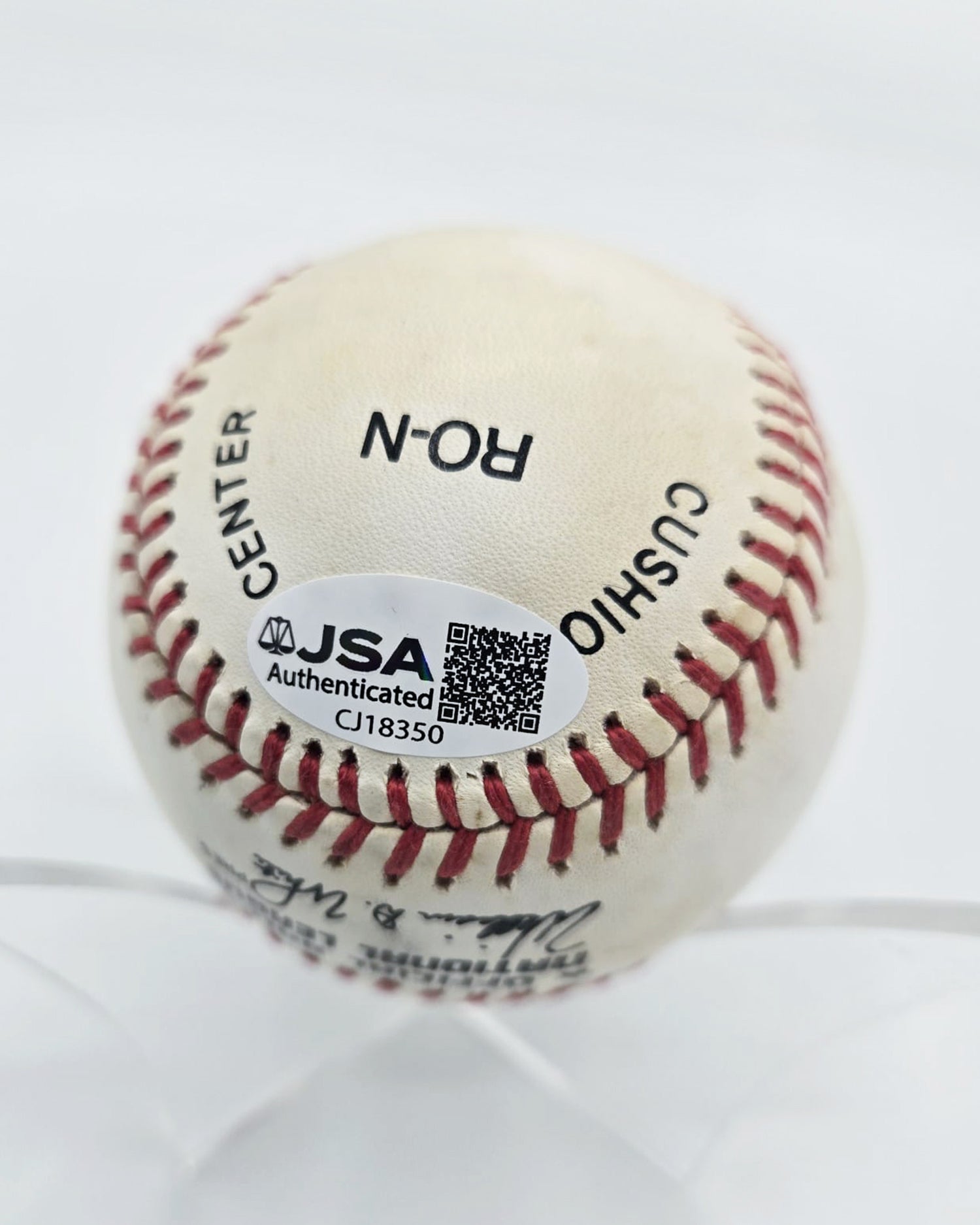 Tom Glavine Hand-Signed Atlanta Braves HOF Game-Used Baseball