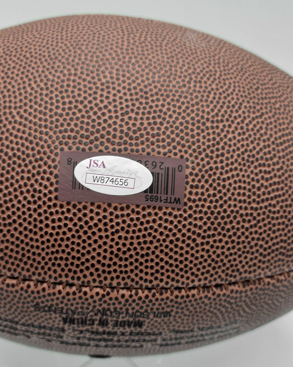 Kellen Winslow HOF 1995 Hand-Signed LA Chargers Wilson Football