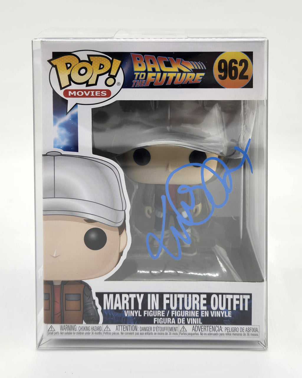 Marty Back to the Future Hand-Signed Funko Pop #962
