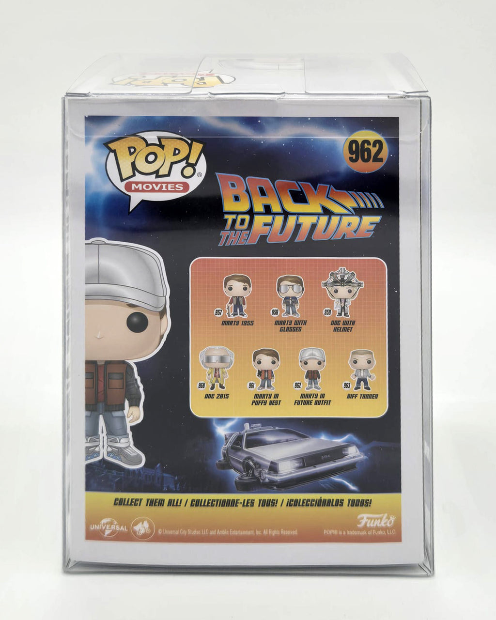 Marty Back to the Future Hand-Signed Funko Pop #962