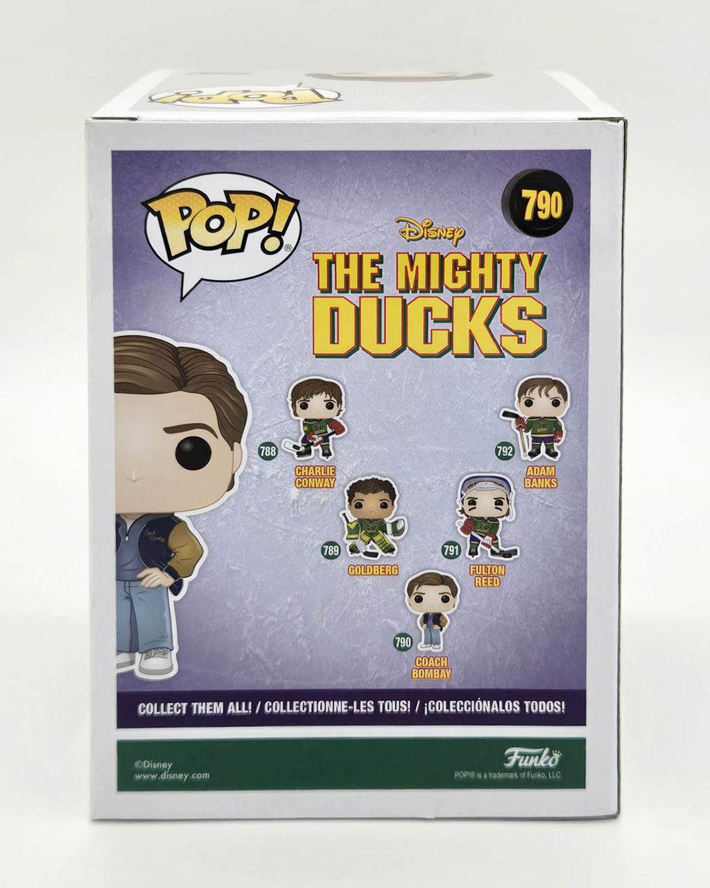 Emilio Estevez Hand-Signed Mighty Ducks Coach Bombay Funko Pop #790