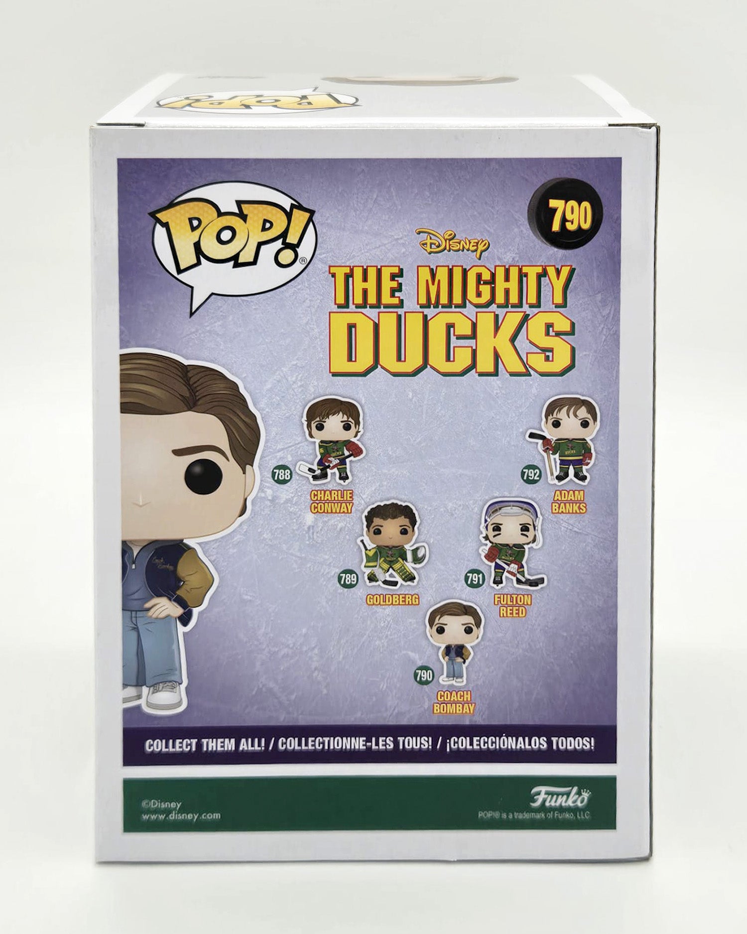 Emilio Estevez Hand-Signed Mighty Ducks Coach Bombay Funko Pop #790