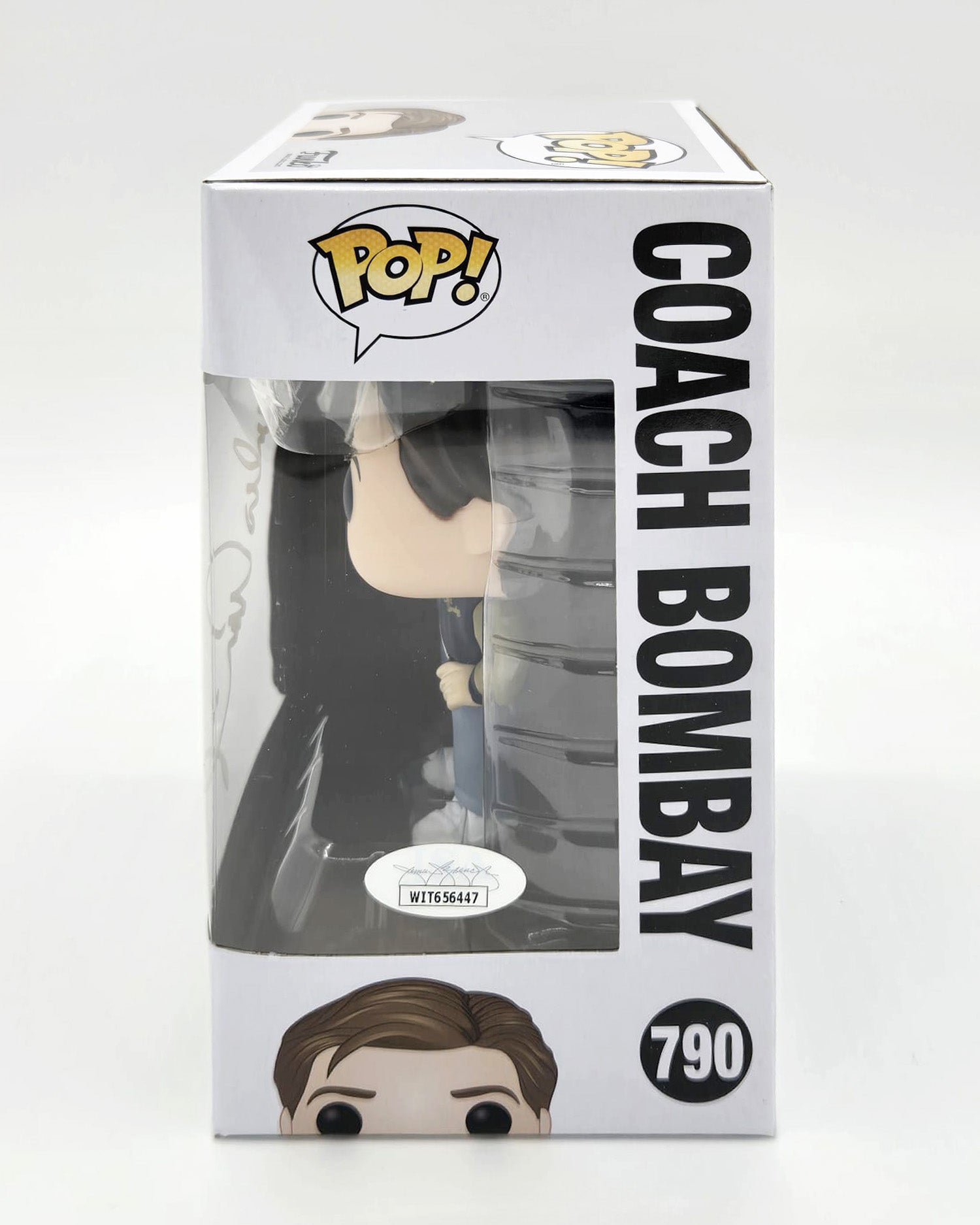 Emilio Estevez Hand-Signed Mighty Ducks Coach Bombay Funko Pop #790