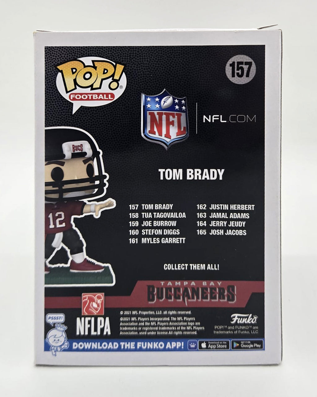 Tom Brady Hand-Signed Tampa Bay Buccaneers #157