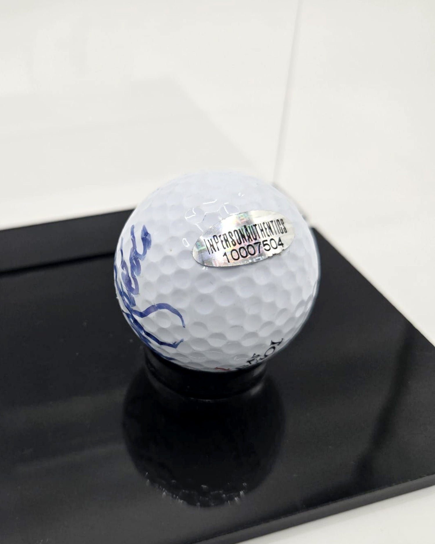 Nick Faldo Signed Golf Ball