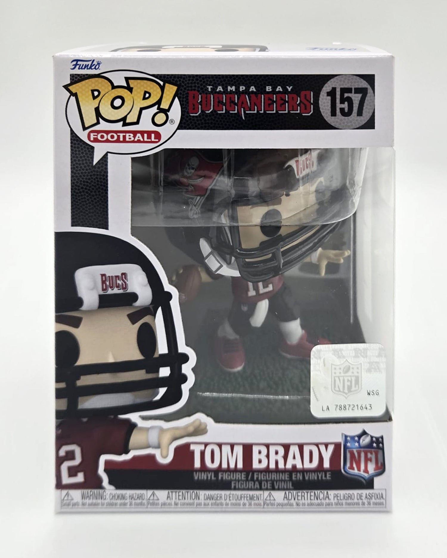 Tom Brady Buccaneers Collector Funko Pop #157