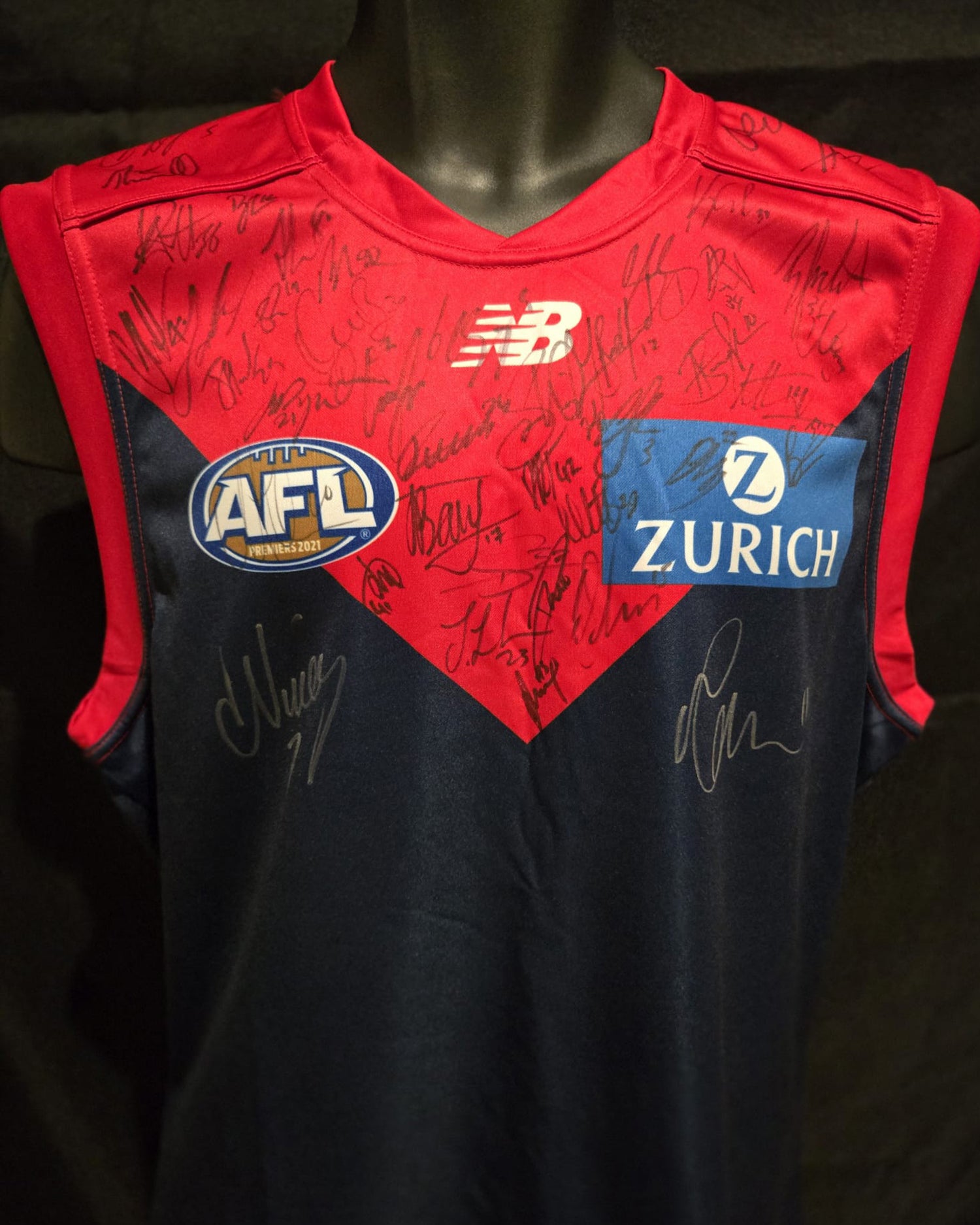 Melbourne Signed AFL Jersey