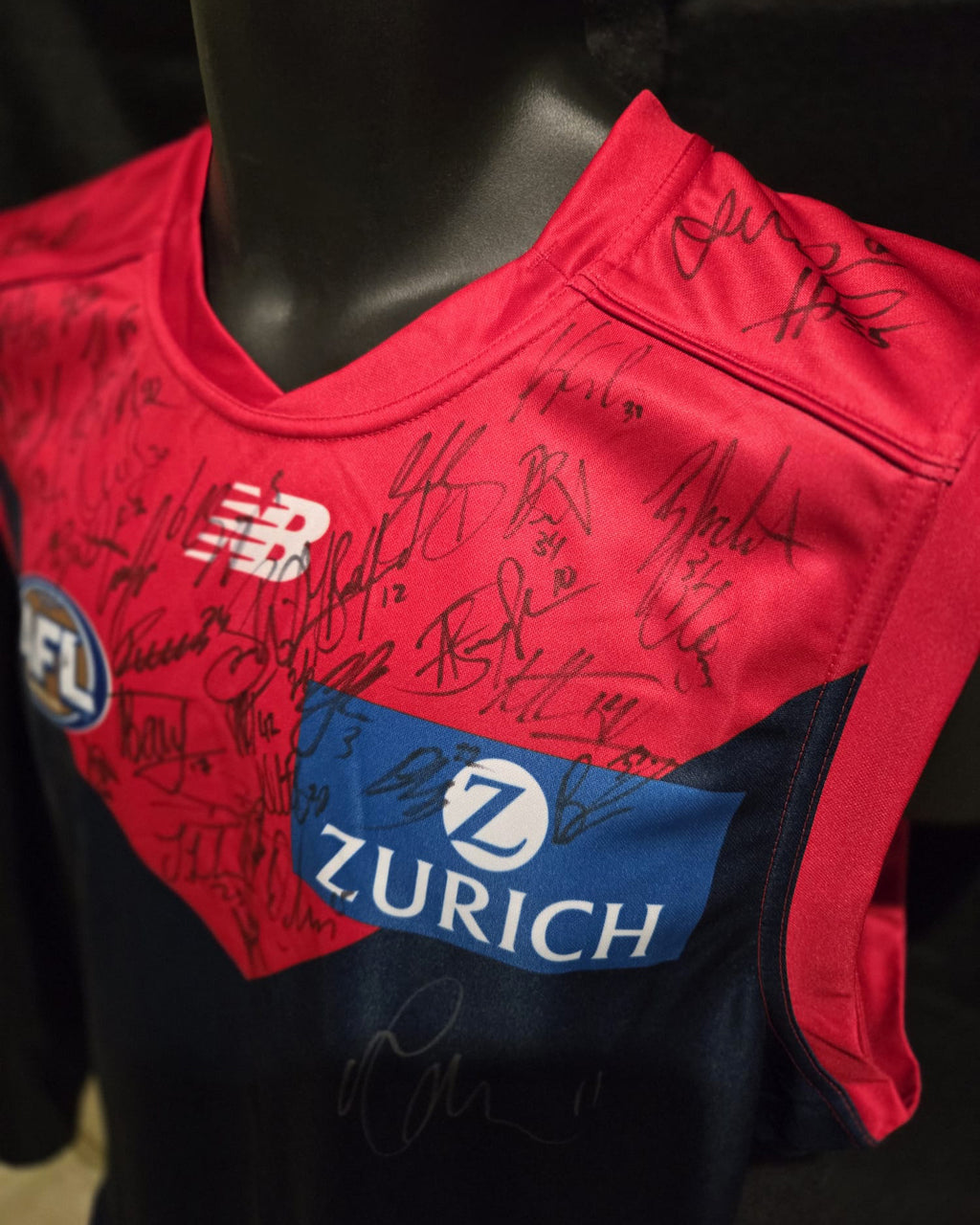 Melbourne Signed AFL Jersey