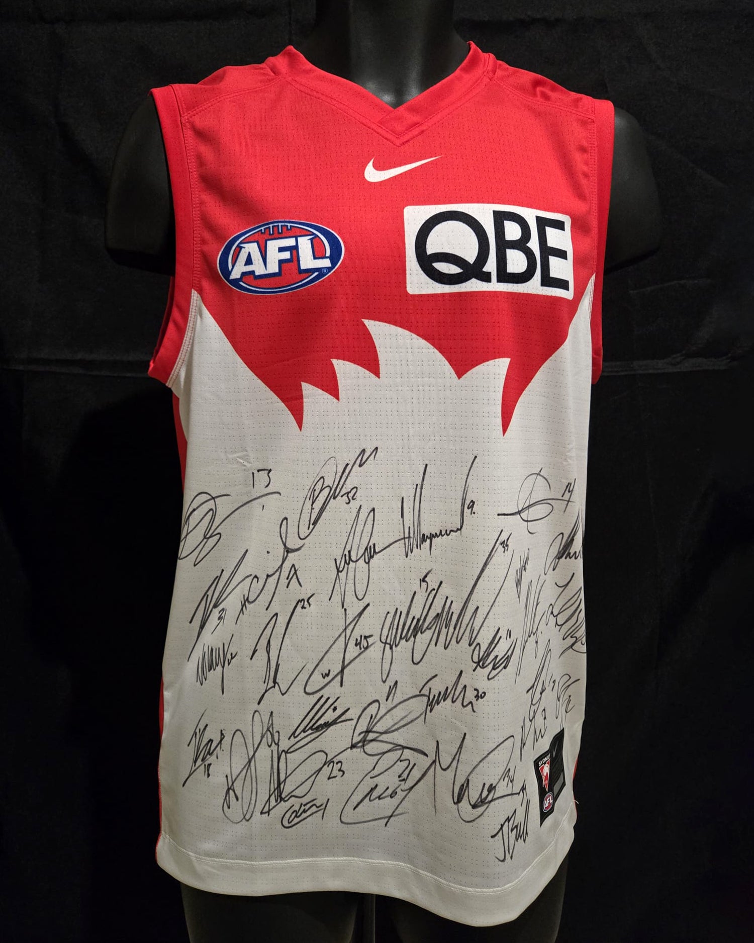 Sydney Swans Signed AFL Jersey