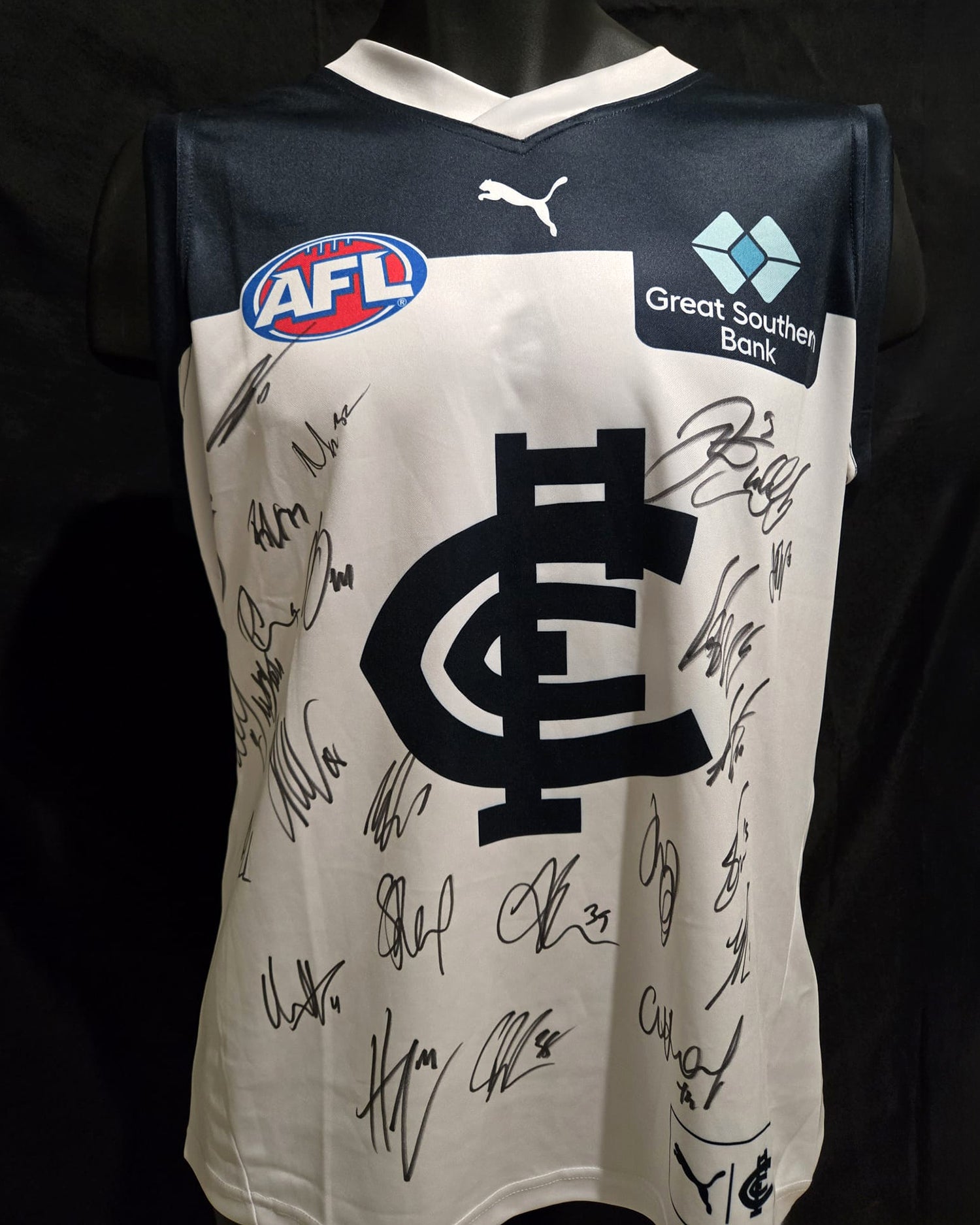 Carlton Signed AFL Jersey