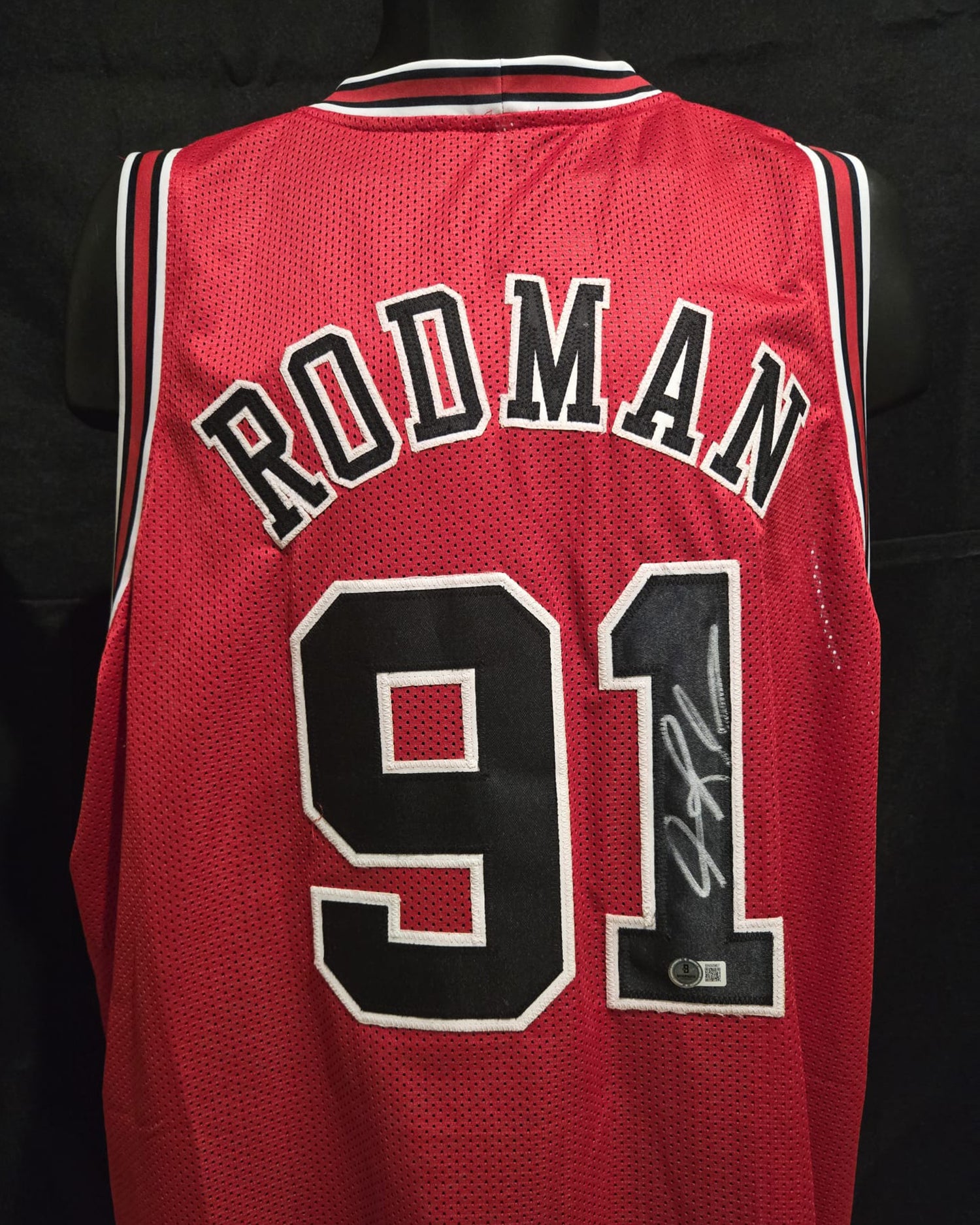 Dennis Rodman Signed NBA Jersey