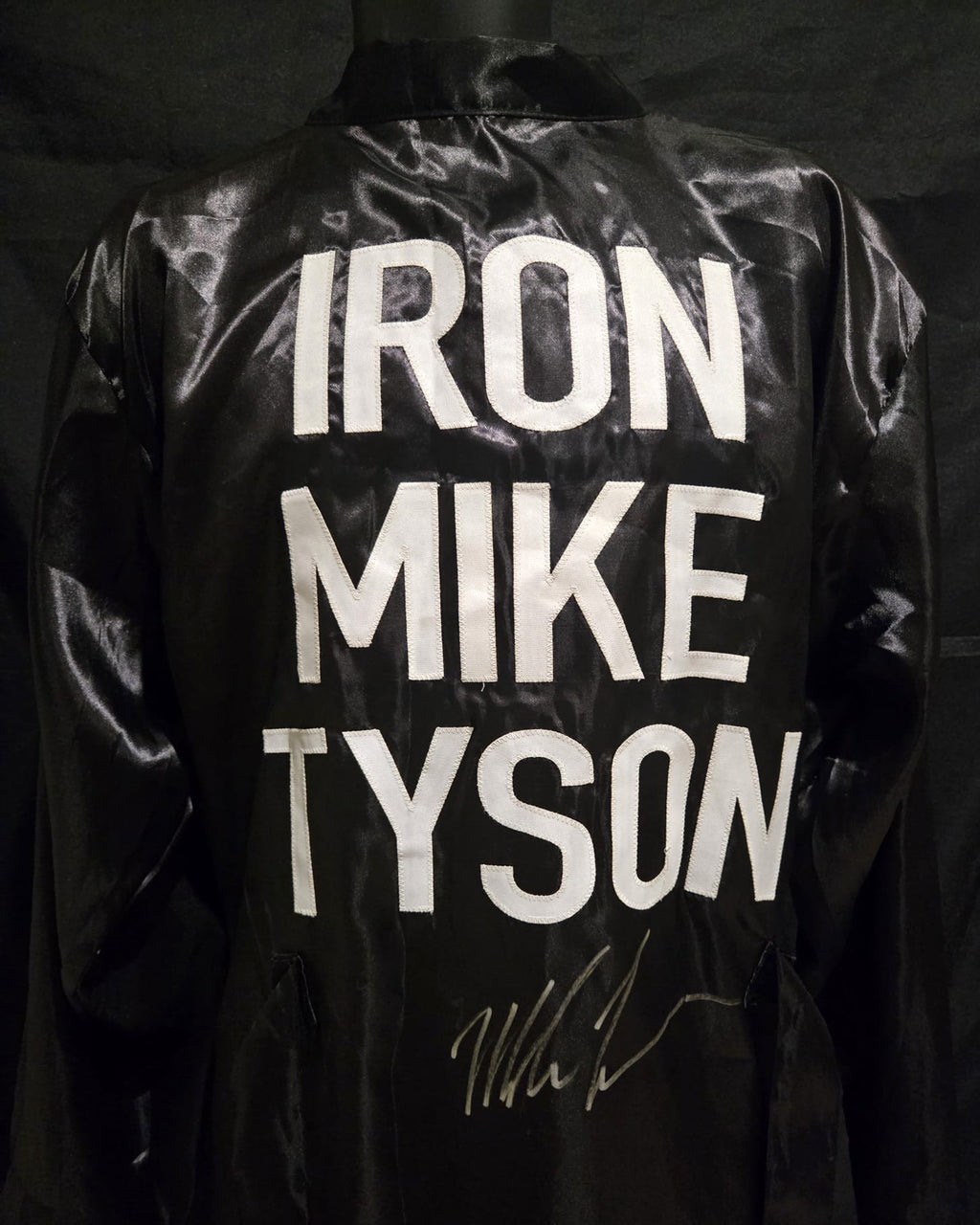 Mike Tyson Signed Robe