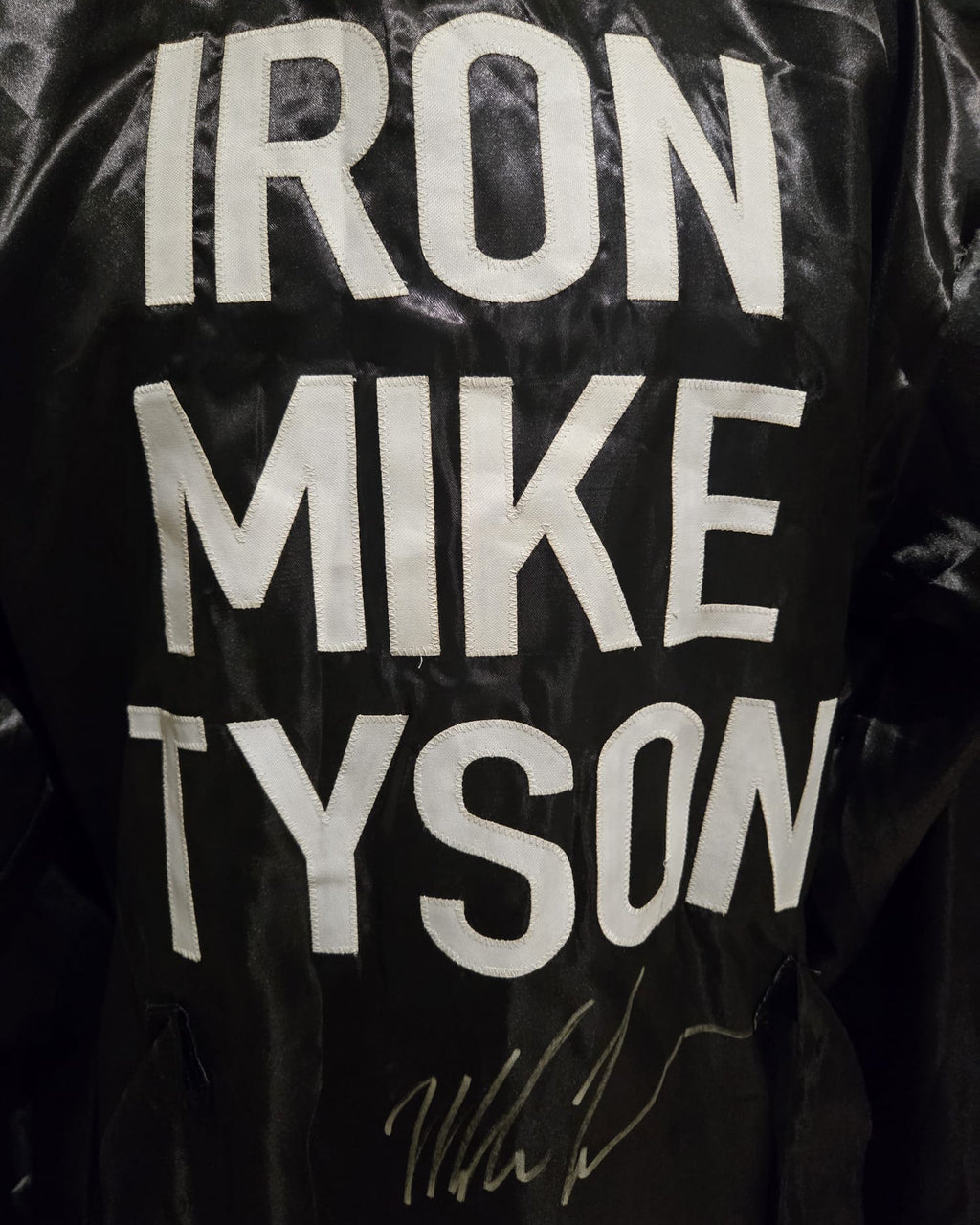 Mike Tyson Signed Robe