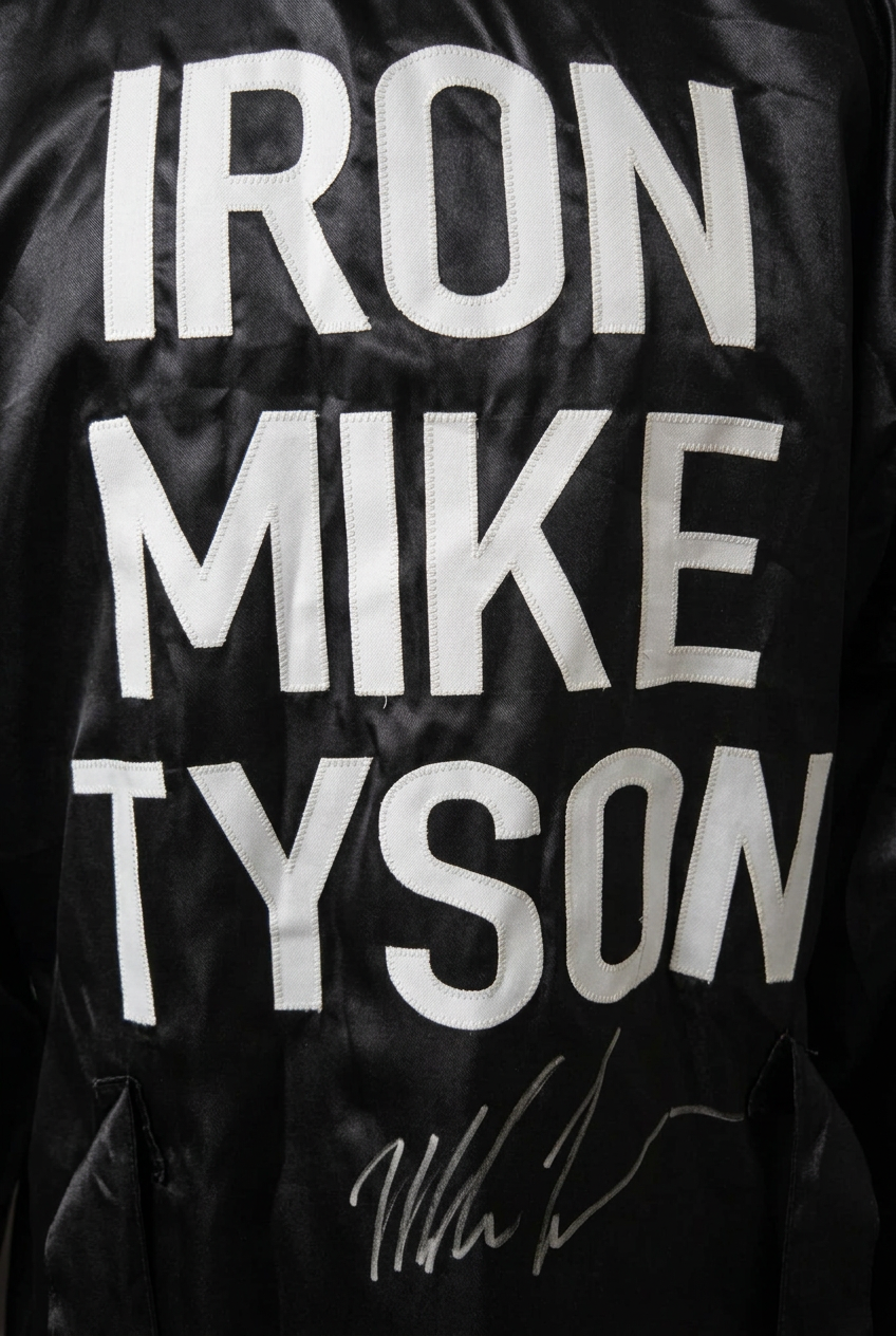Mike Tyson Signed Robe