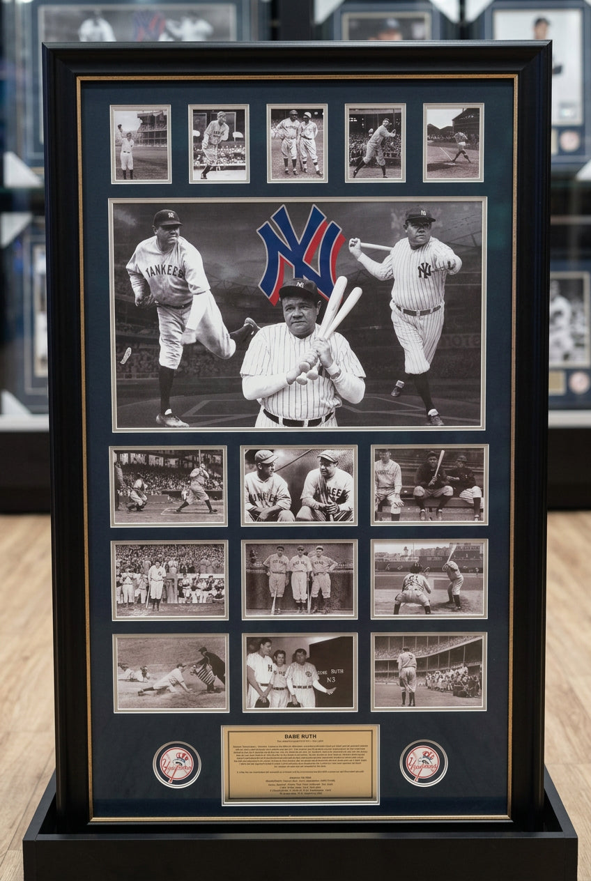 BABE RUTH Photo Collage