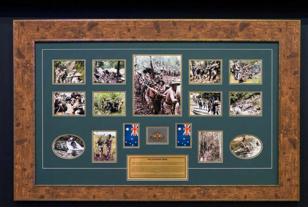 KAKODA TRAIL framed photo collage