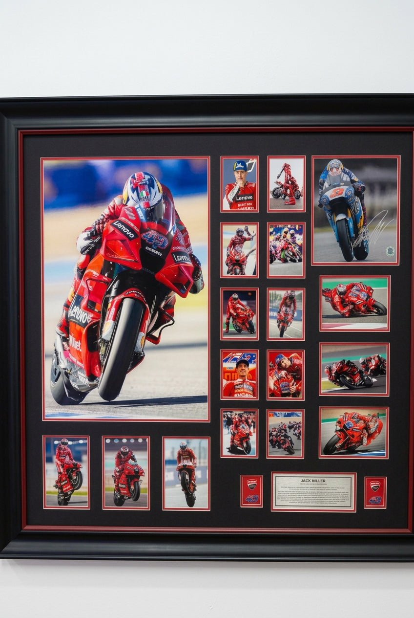 JACK MILLER Signed Photo Collage