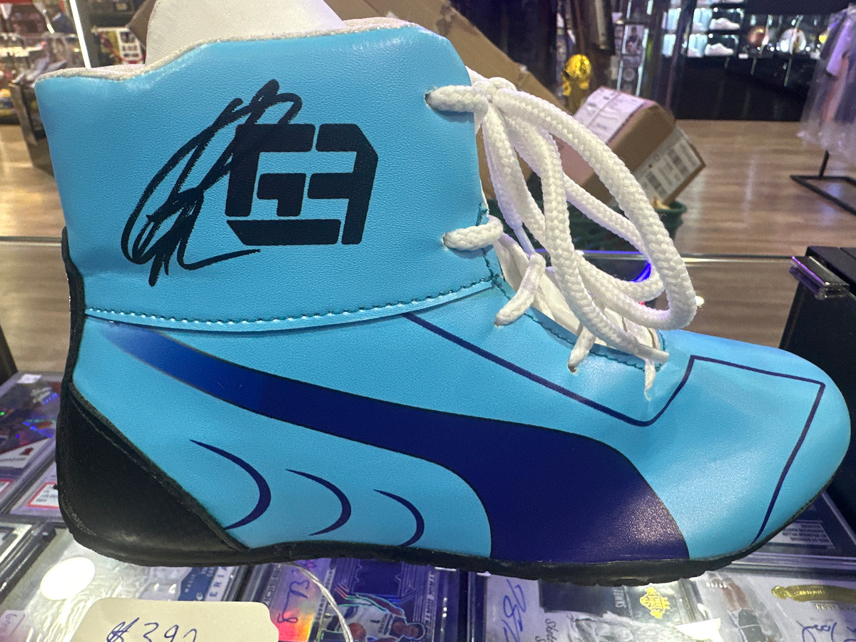 George Russell signed F1 boot