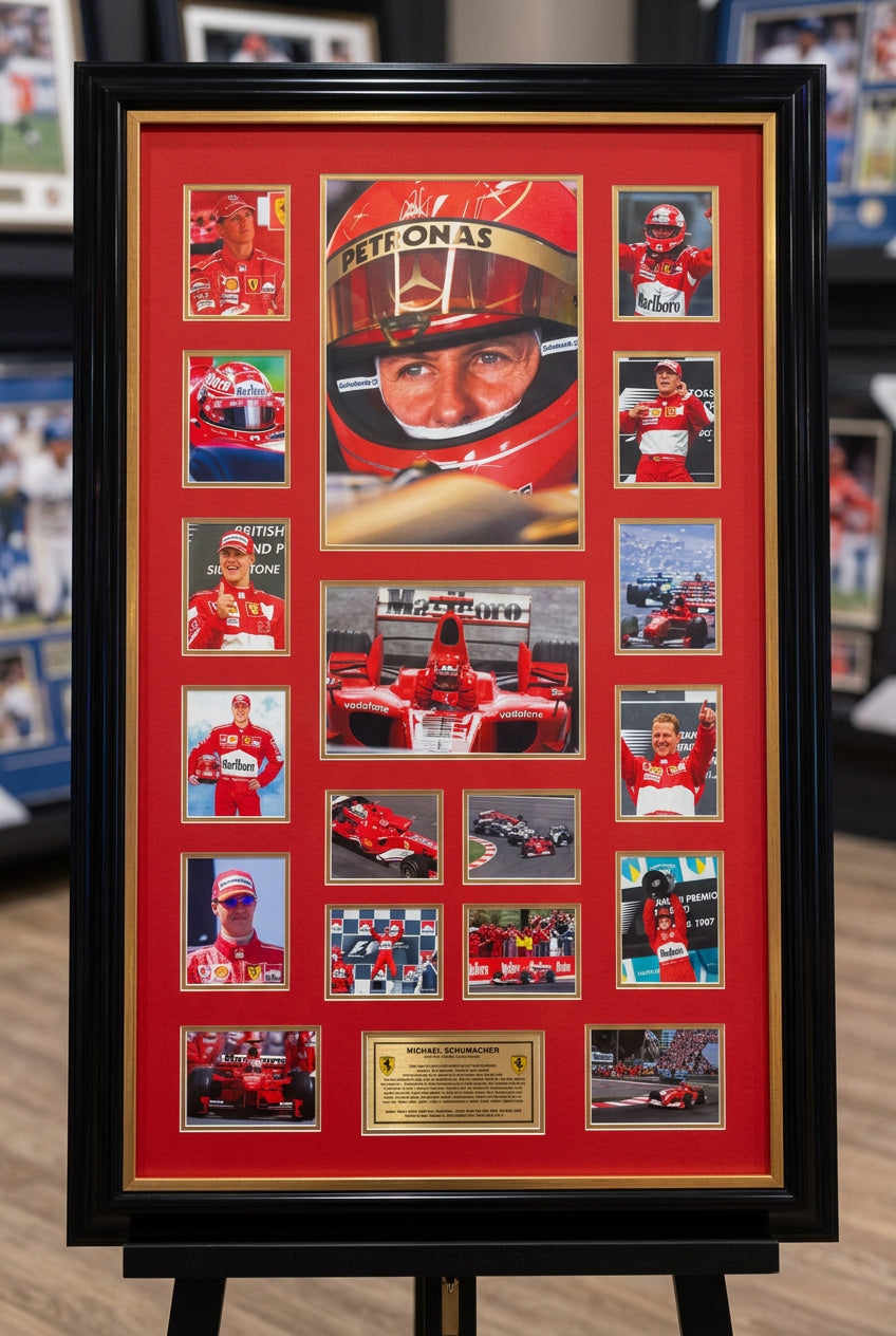 MICHAEL SCHUMACHER Photo Collage