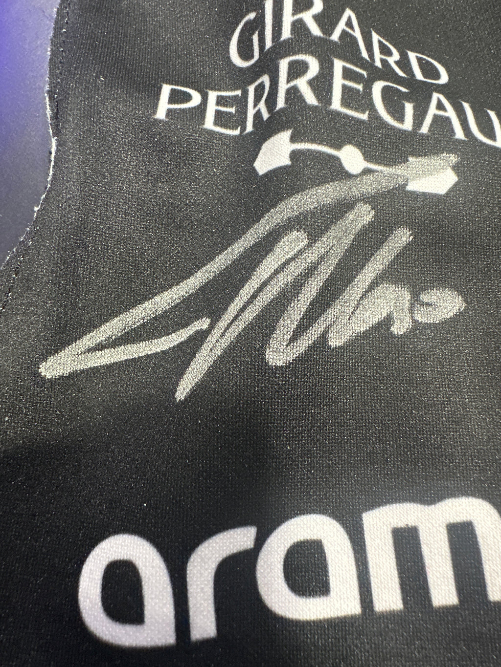 FERNANDO ALONSO Signed Glove