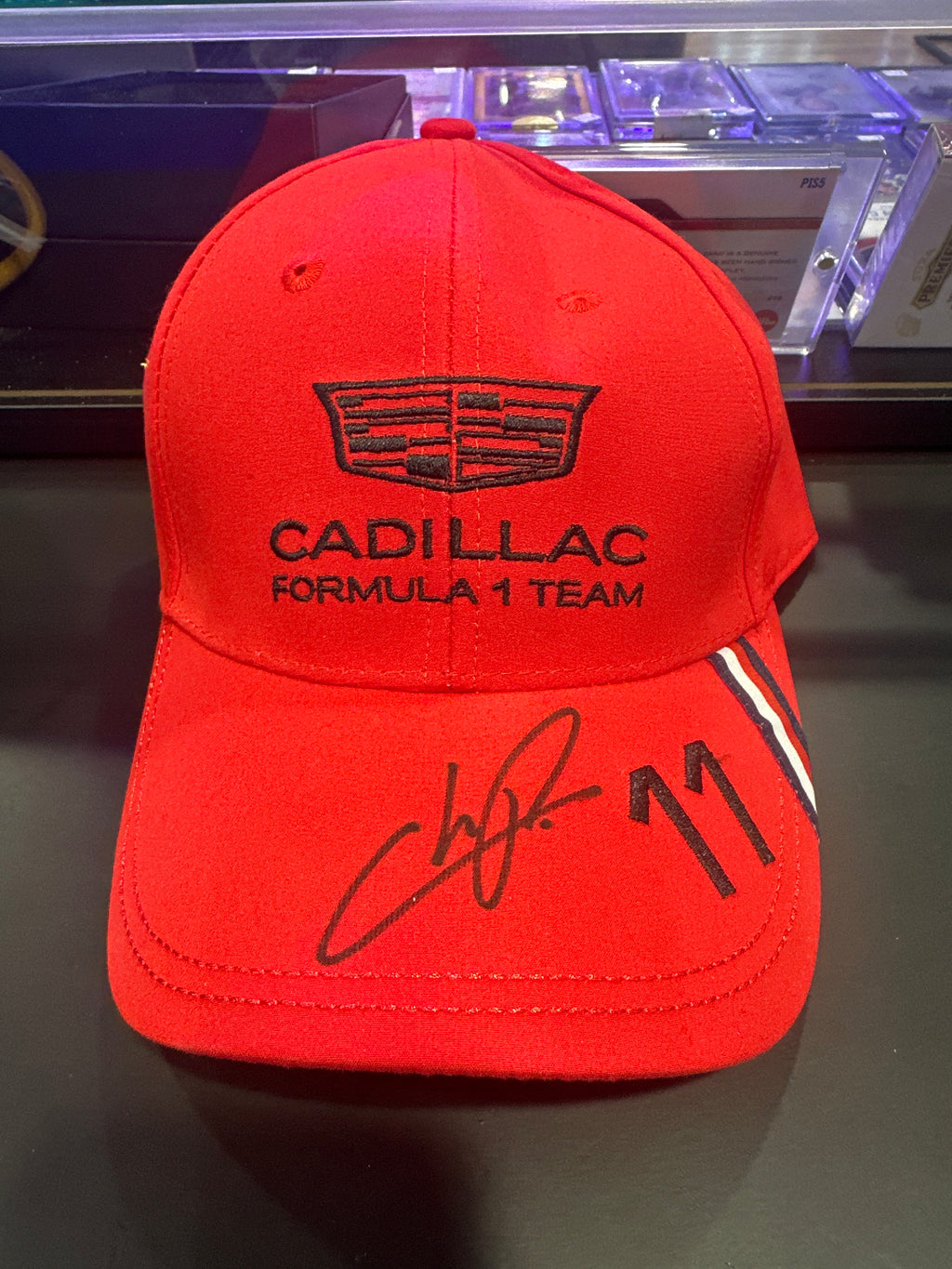 SERGIO PEREZ Signed Cap
