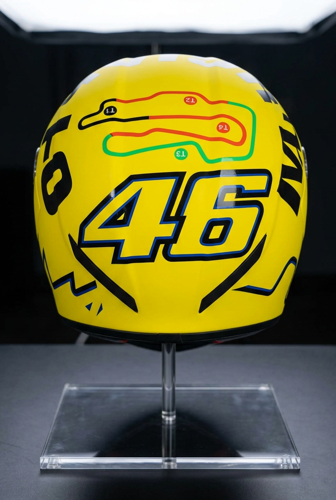 Valentino Rossi Signed Helmet