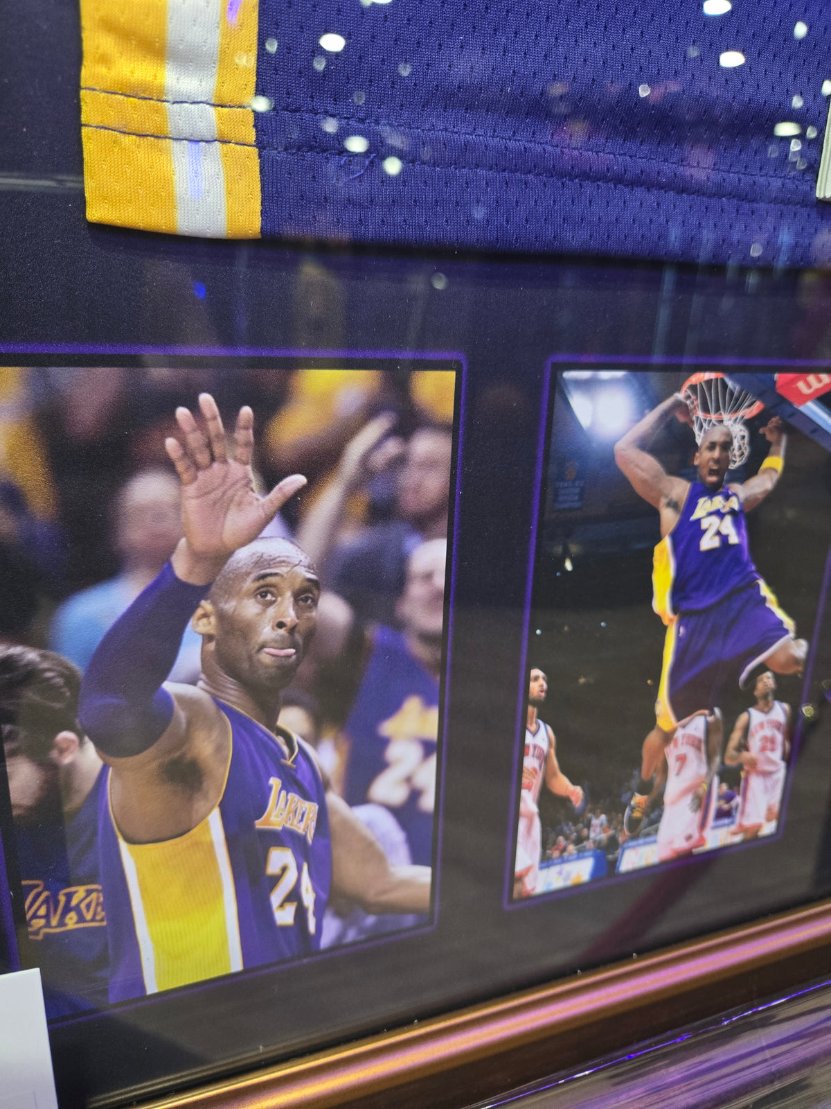 Kobe Bryant Hand Signed