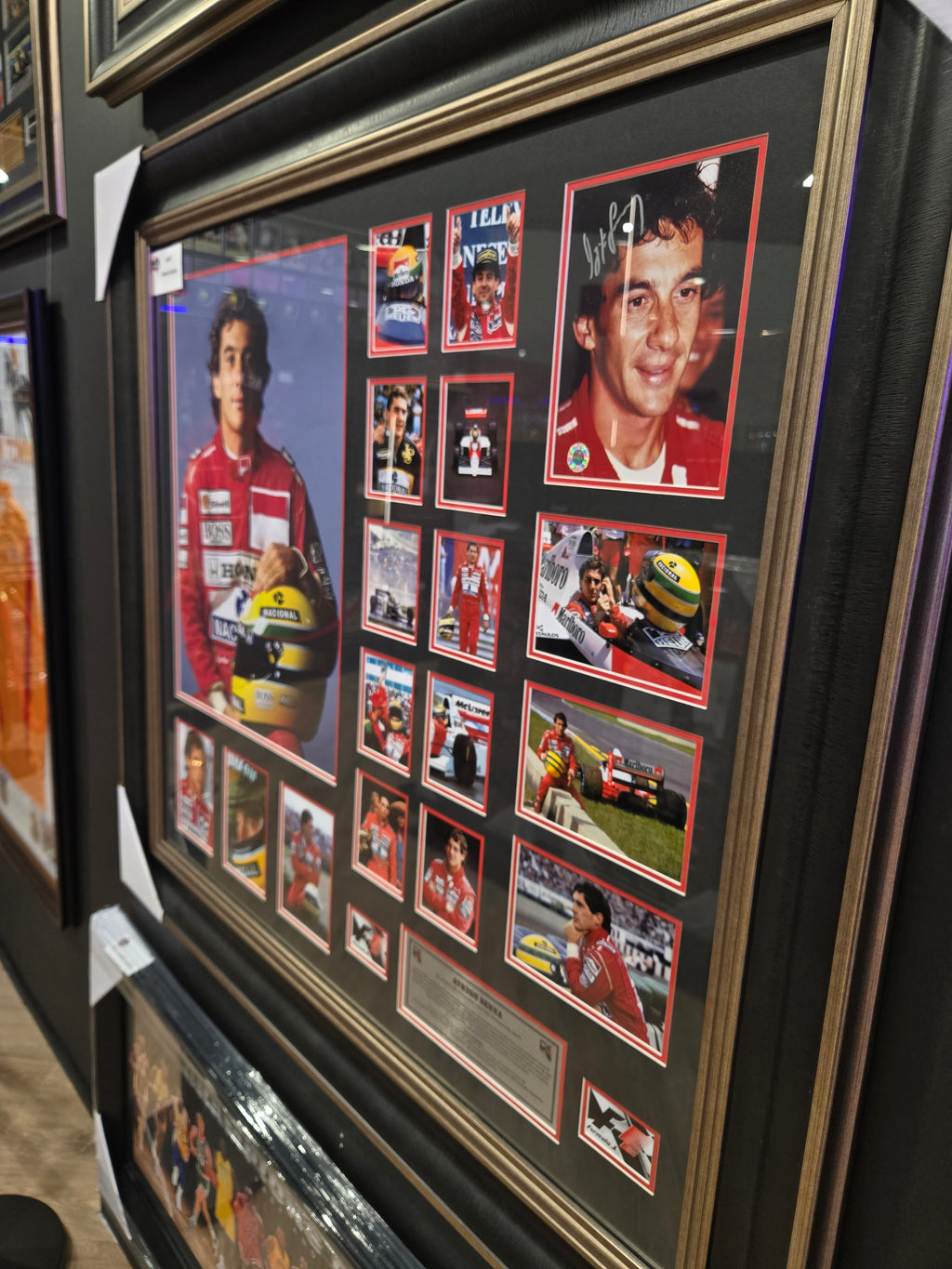 Ayrton SENNA Hand Signed