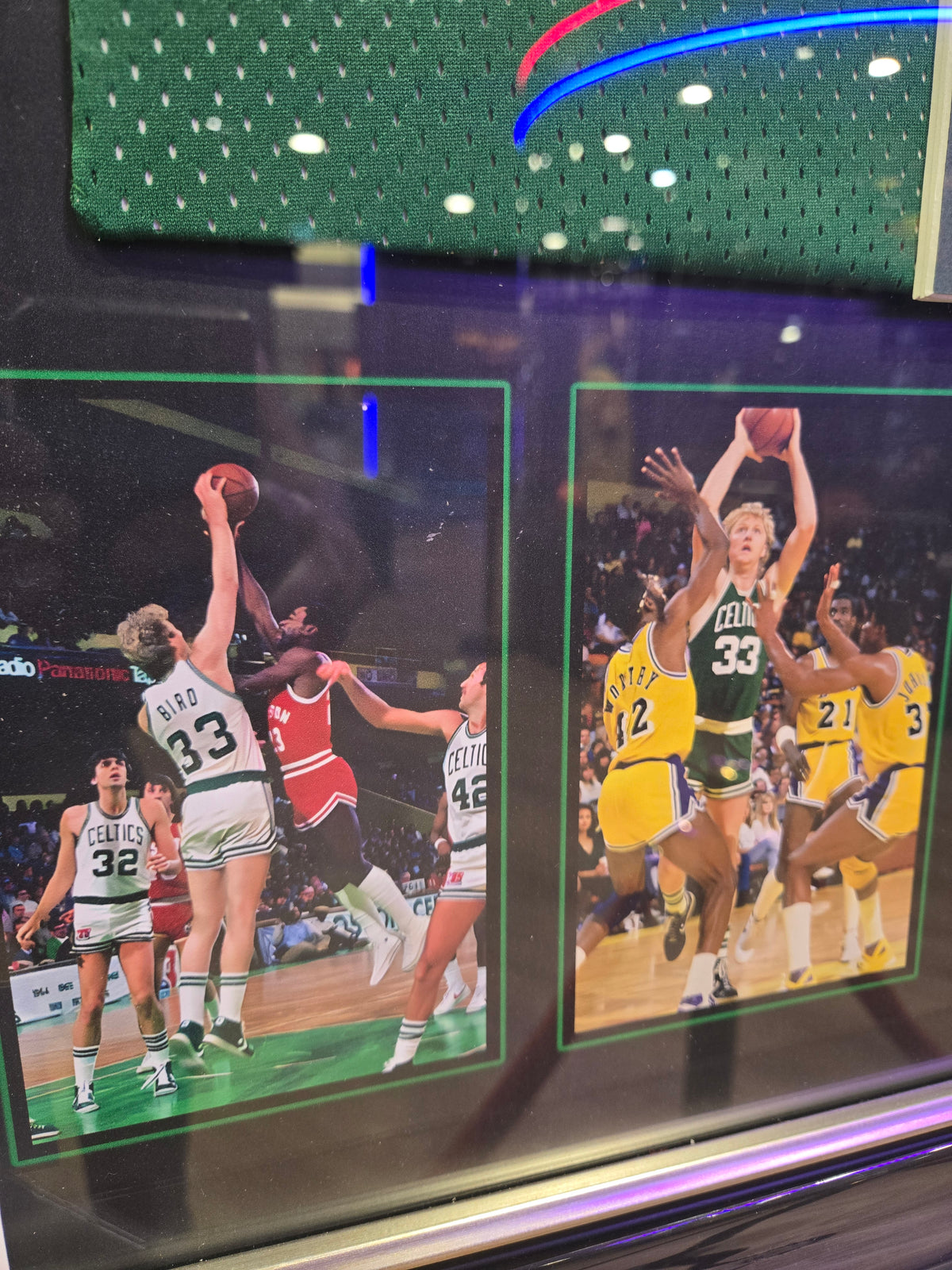 Larry Bird Hand Signed