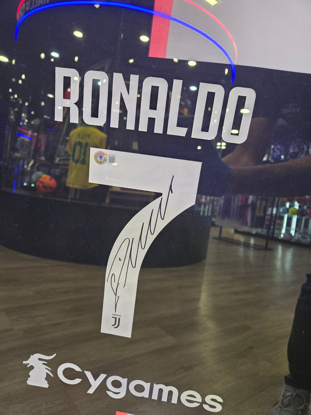 Christiano Ronaldo Hand Signed Jersey