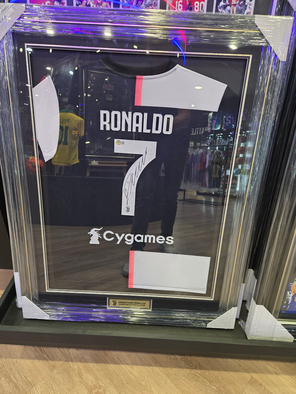 Christiano Ronaldo Hand Signed Jersey