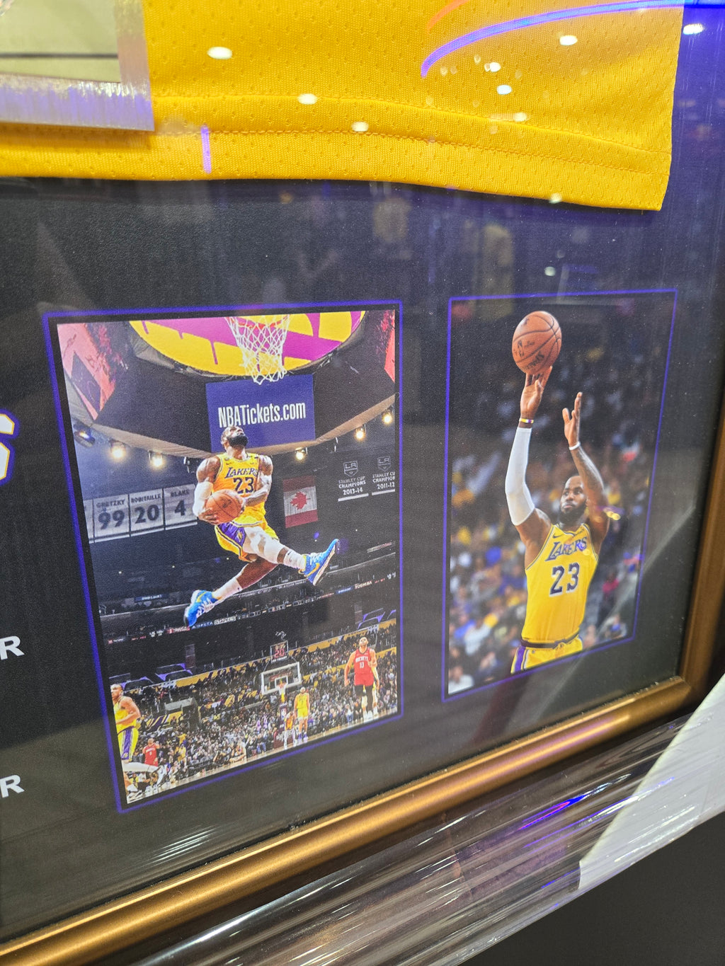 Lebron James Hand Signed
