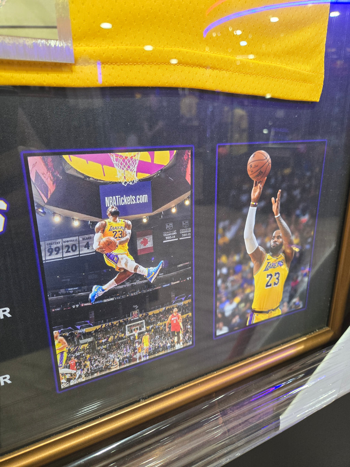 Lebron James Hand Signed