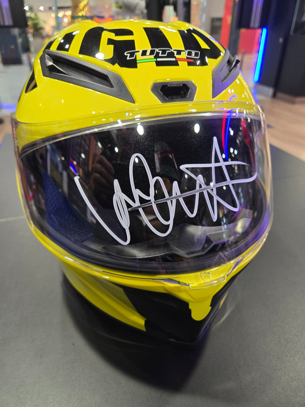 Valentino Rossi Signed Helmet