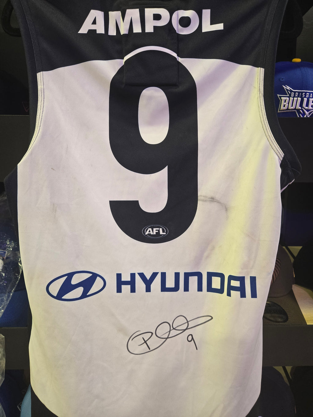 Game Worn Patrick Cripps 2026 Finals