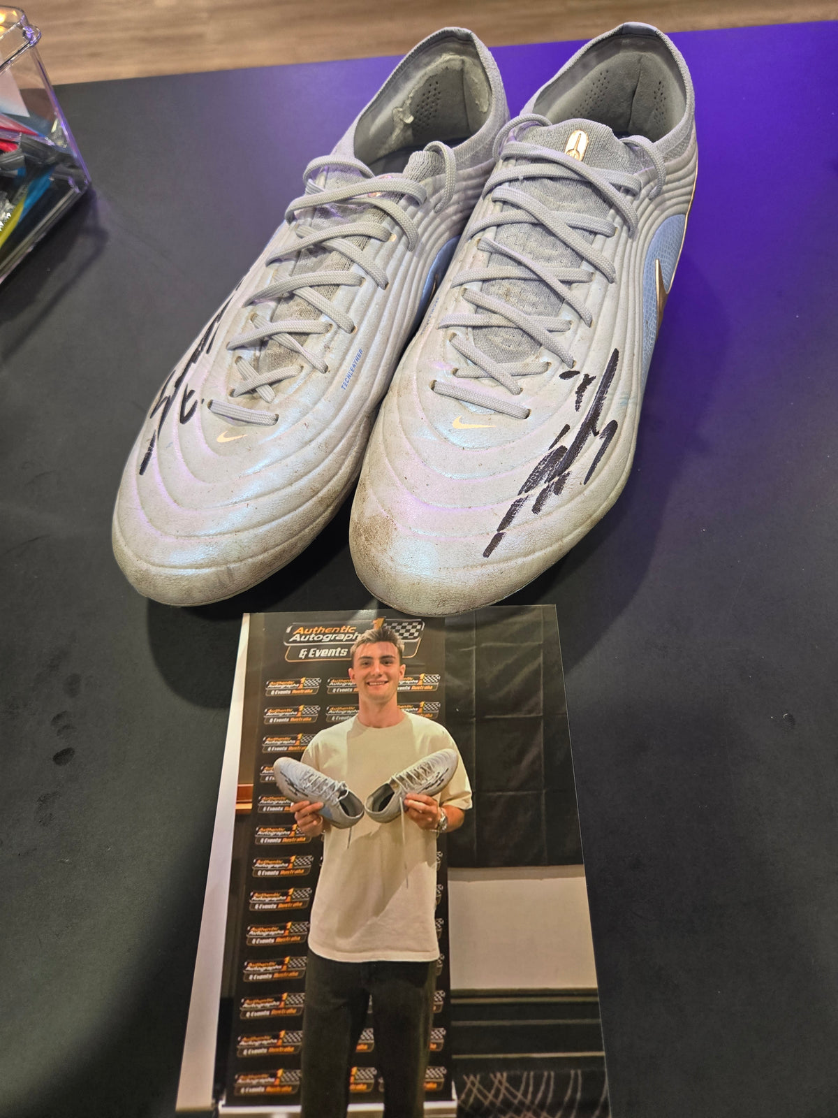 Jagga Smith 2026 Rising Star Matchworn signed boots