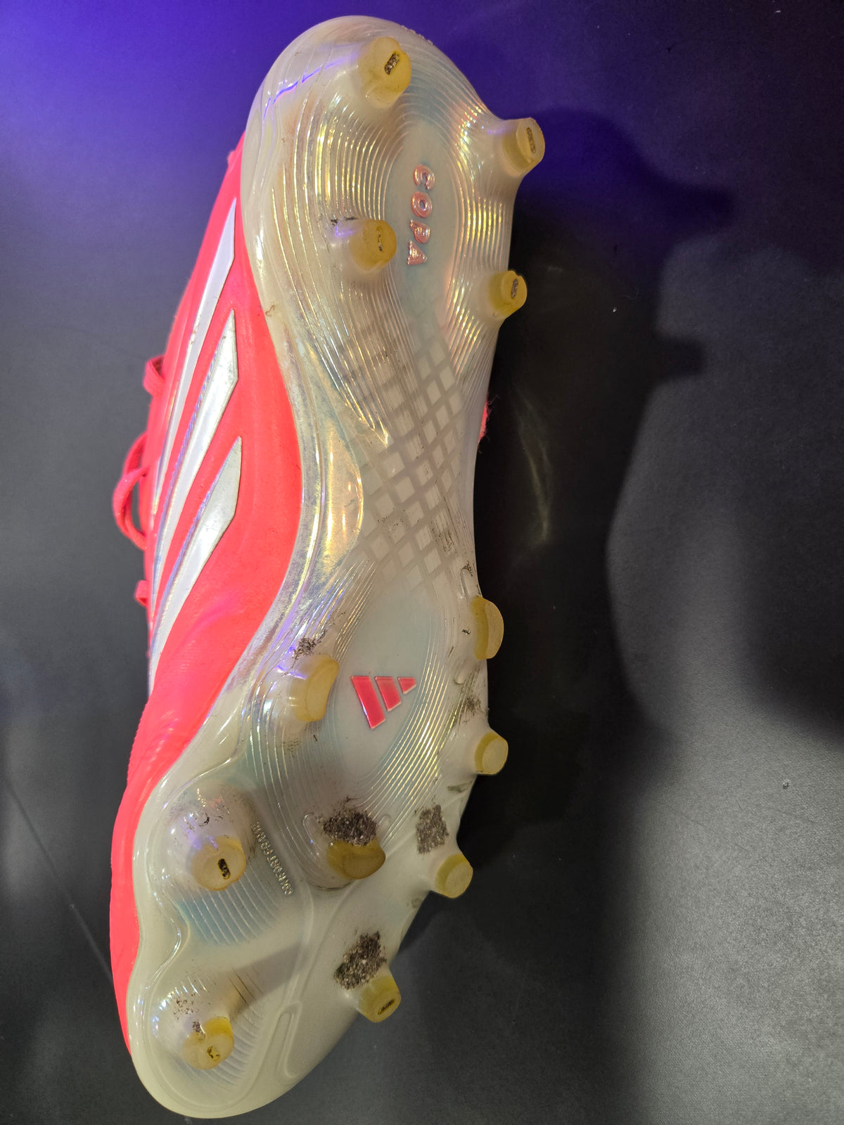 ISAIAH DUDLEY Matchworn signed boot