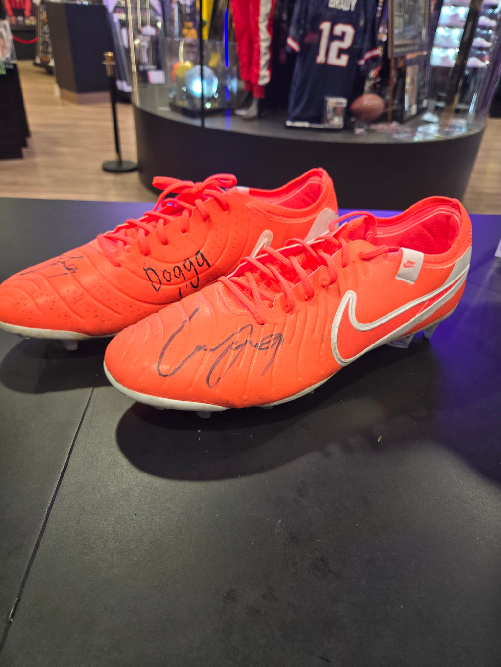 Luke Jackson GAME WORN Dockers boot