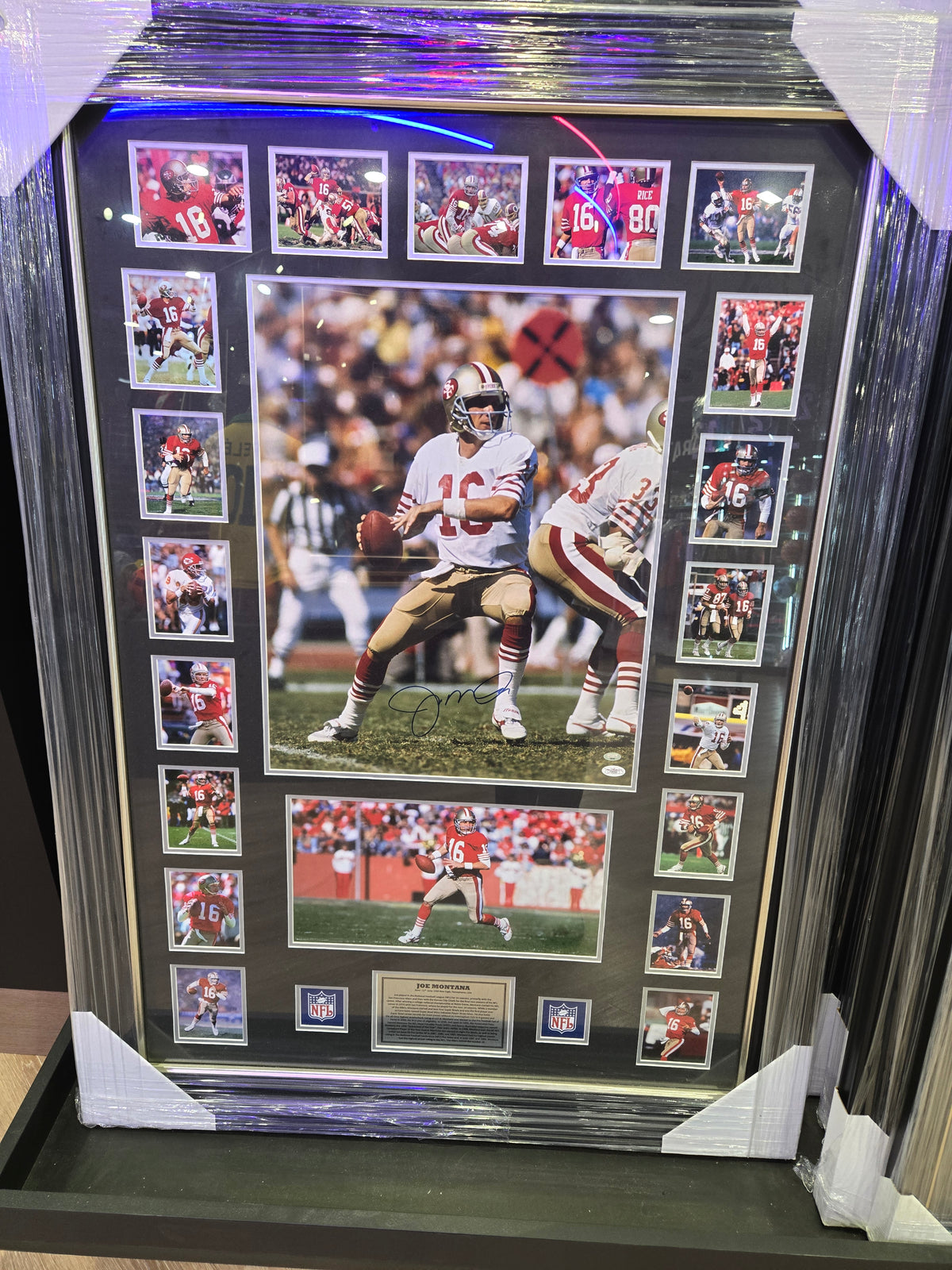 Joe Montana 49ers Hand Signed