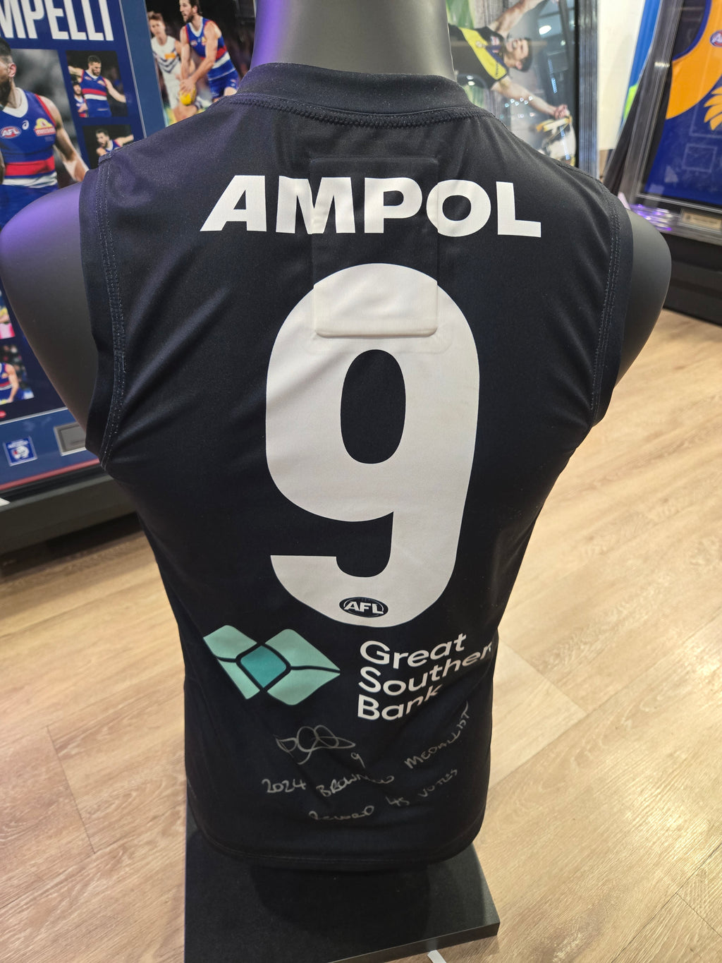 Patrick Cripps 2024 Game Worn BROWNLOW