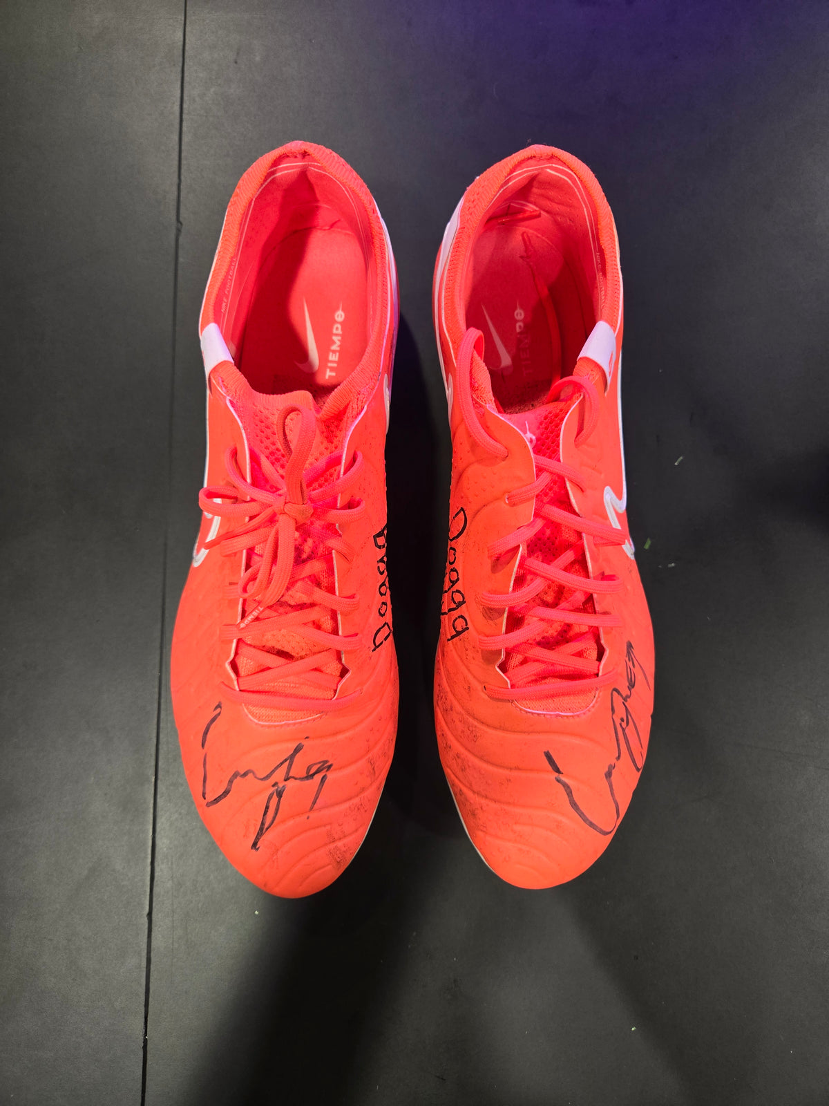 Luke Jackson GAME WORN Dockers boot