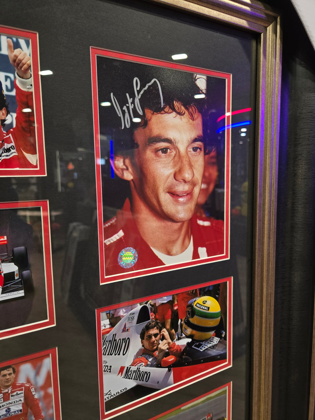 Ayrton SENNA Hand Signed