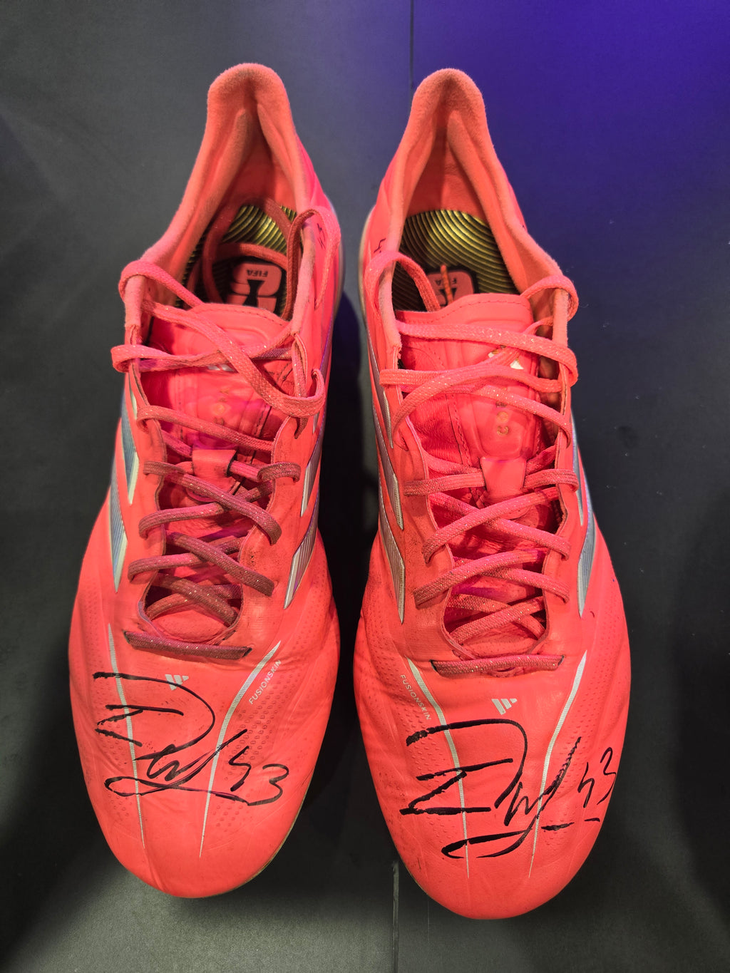 Isaiah Dudley matchworn 2026 signed